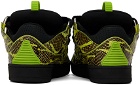 Lanvin Green & Black Curb Sneakers