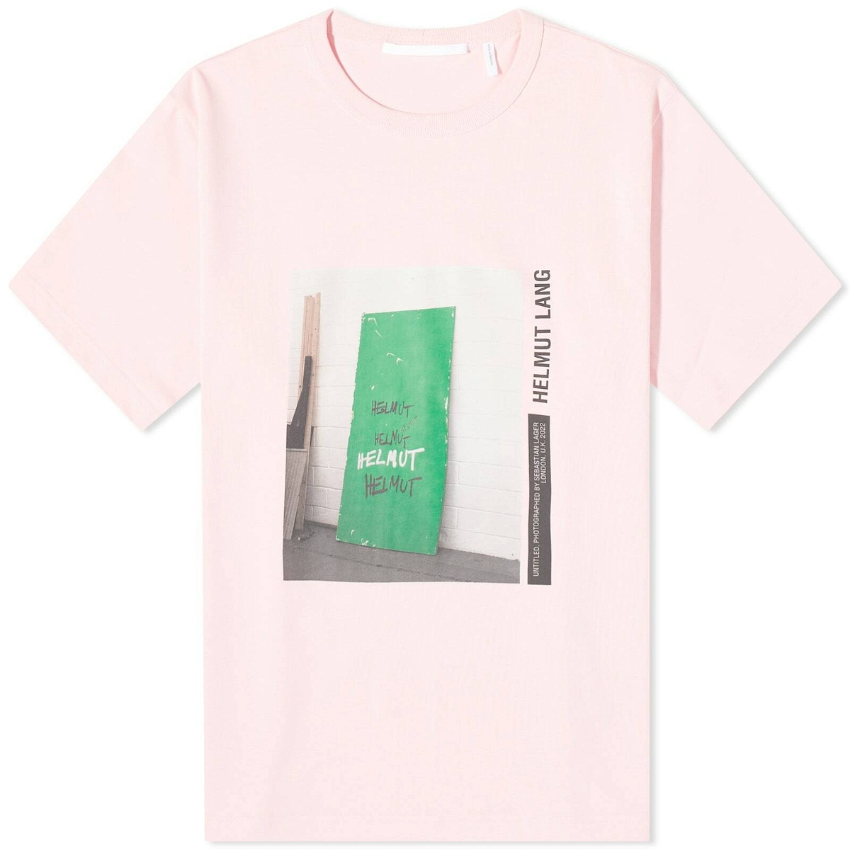 Photo: Helmut Lang Men's Photo 5 T-Shirt in Cameo Pink