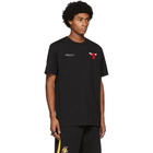 Marcelo Burlon County of Milan Black NBA Edition Chicago Bulls T-Shirt