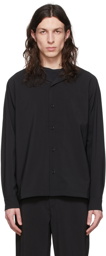 Snow Peak Black Polyester Shirt