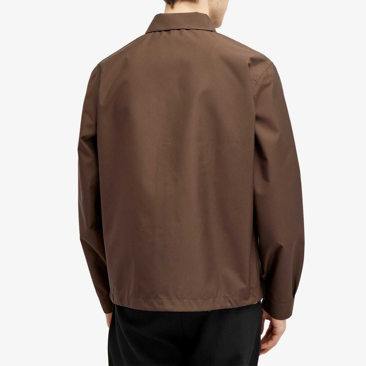 GR10K Men's 3L Overshirt in Soil Brown