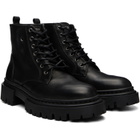 Staud Black Henry Combat Boots