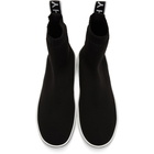 Givenchy Black and White George V Sock Sneakers