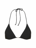 TORY BURCH Solid Gemini Link String Bikini Top