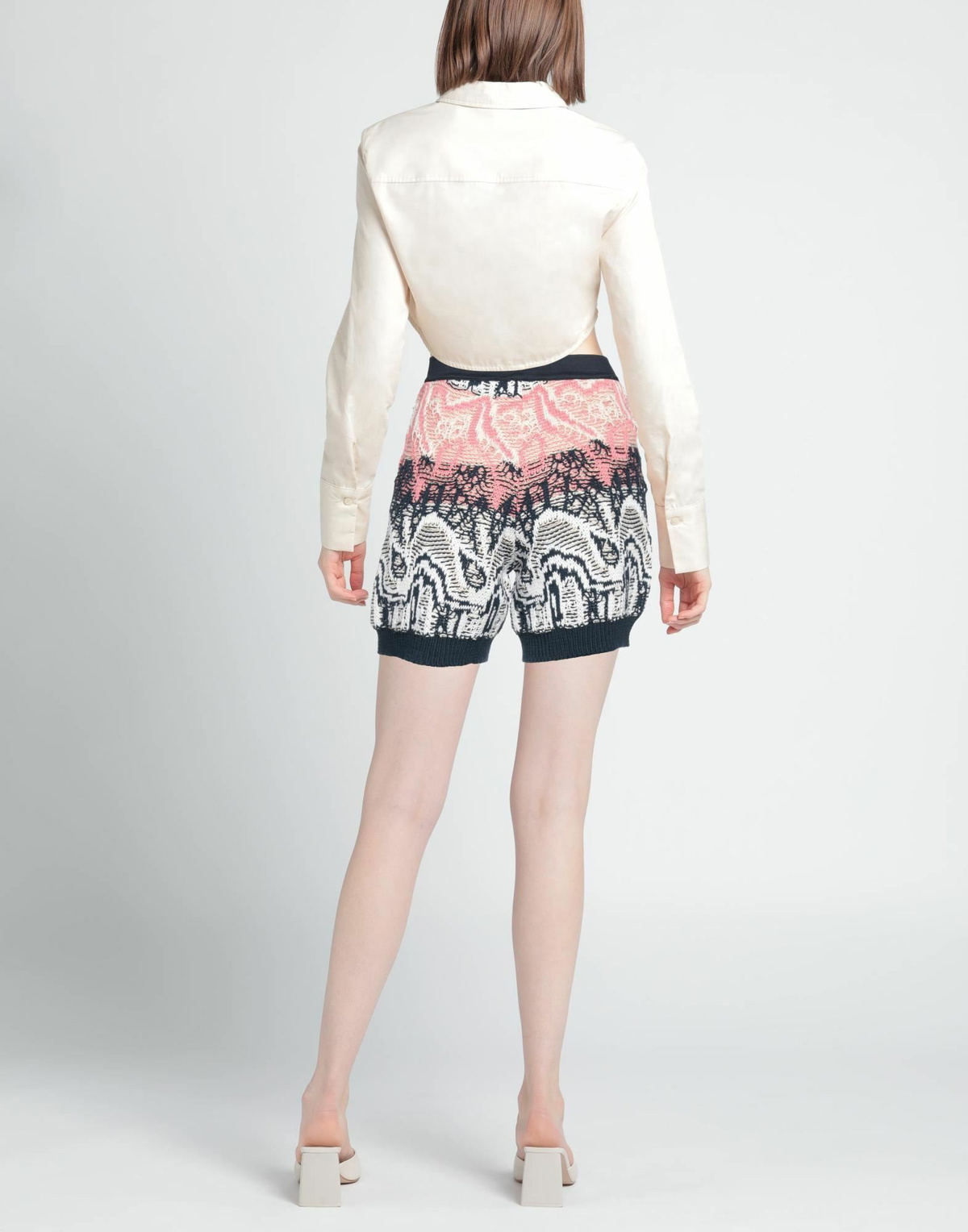Roberto Collina Womens Shorts & Bermuda Shorts in Midnight blue