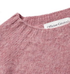 Officine Generale - Shetland Wool Sweater - Men - Pink