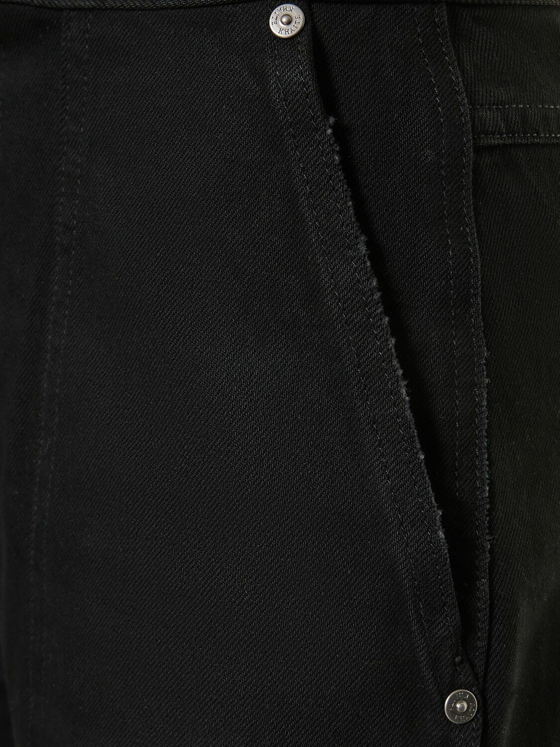 VIP【関税送料無料】希少 KHAITE BLACK COTTON JEANS P00856135.jpg
