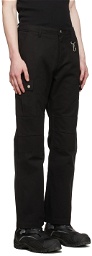 Reese Cooper Black Dyed Cargo Pants