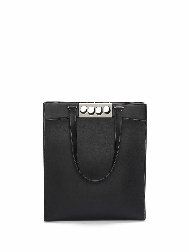 Photo: ALEXANDER MCQUEEN - Grip Leather Tote Bag