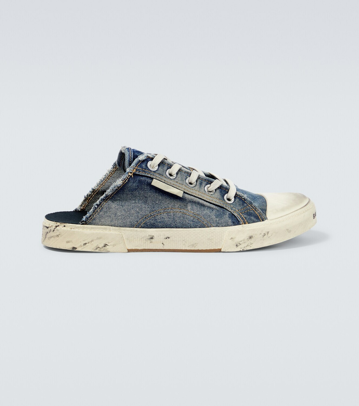 BALENCIAGA デニム スニーカー　Paris slippers Balenciaga Paris denim slippers Balenciaga