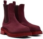 Eckhaus Latta Burgundy Mike Boots