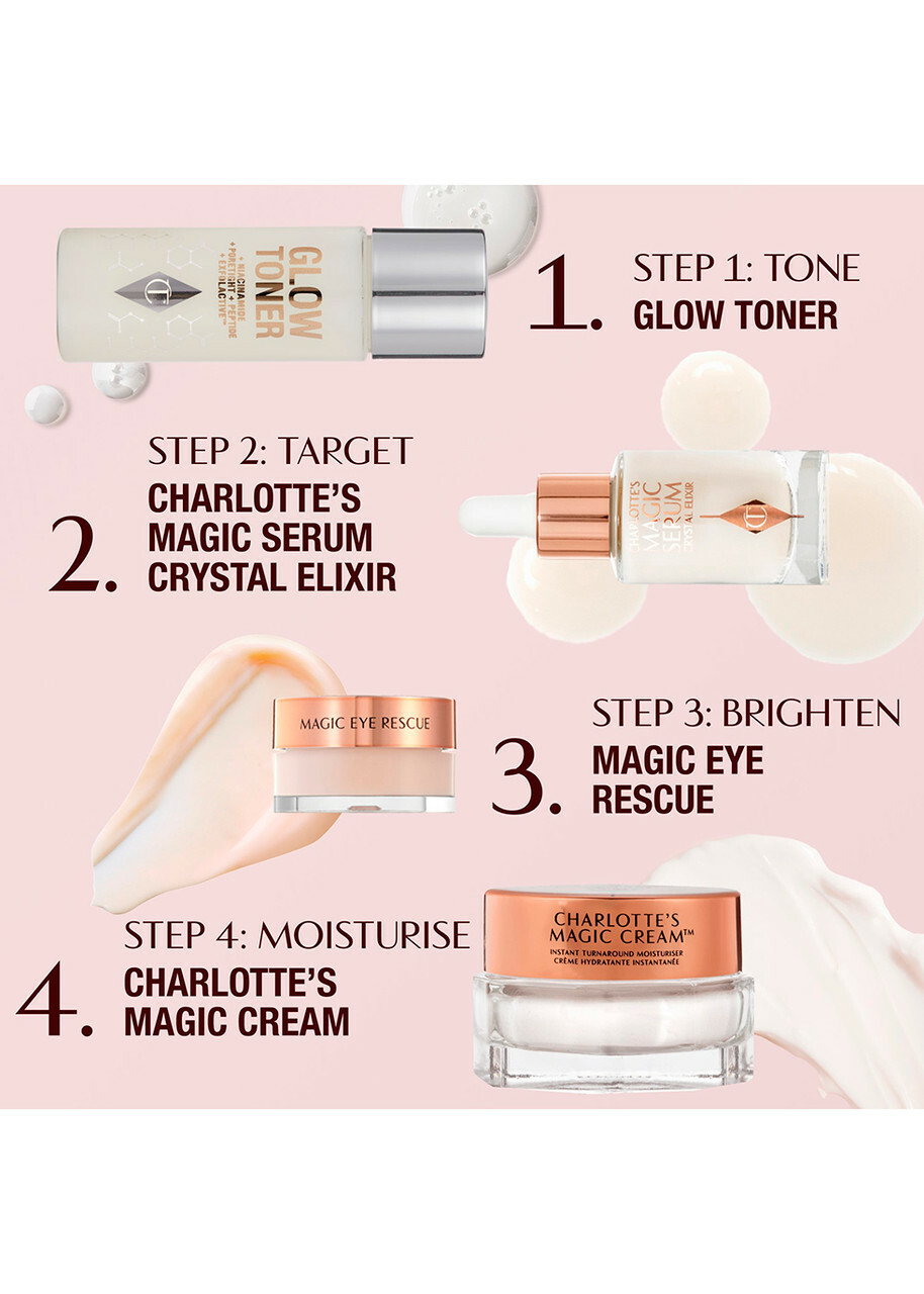 Charlotte Tilbury Immediate Skin Revival Routine Skincare Discovery Set