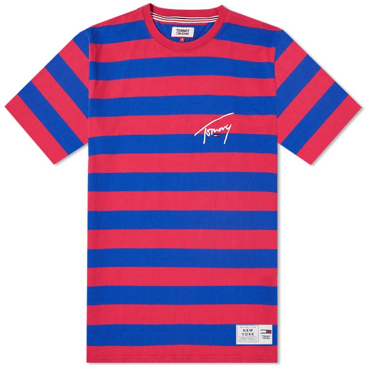 Photo: Tommy Jeans Signature Stripe Tee