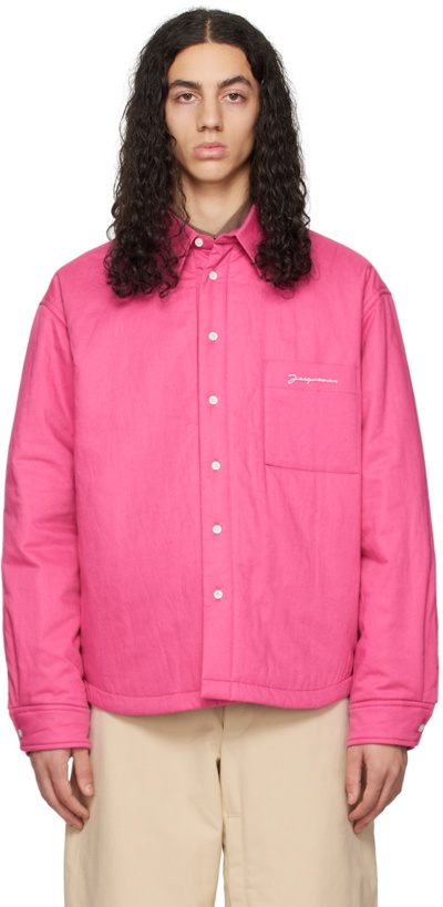 Photo: Jacquemus Pink Le Papier 'La Chemise Boulanger' Shirt