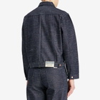Dubbleware Men's Nimes Selvedge Denim Jacket in Rainbow