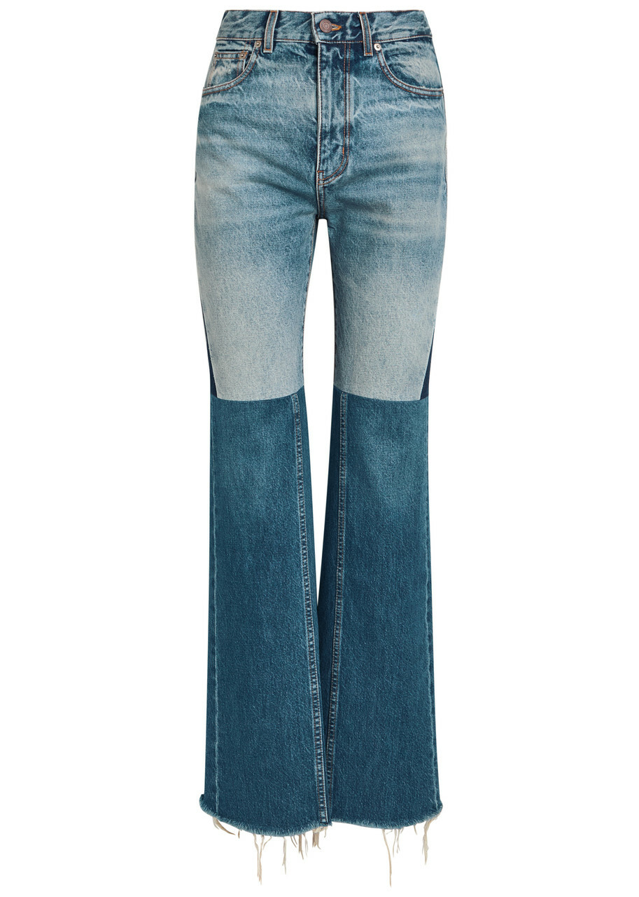 Chloe Panelled Wide-leg Jeans Denim Chloe