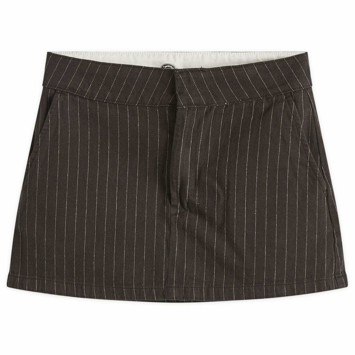 Dickies Women's Elizaville Mini Skirt in Khaki Dickies Construct