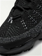 Nike - Air VaporMax 2023 Rubber-Trimmed Flyknit Sneakers - Black