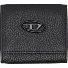 Diesel Black Grainy Leather Coin Purse