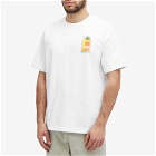 Casablanca Men's Gradient Arch Logo T-Shirt in White