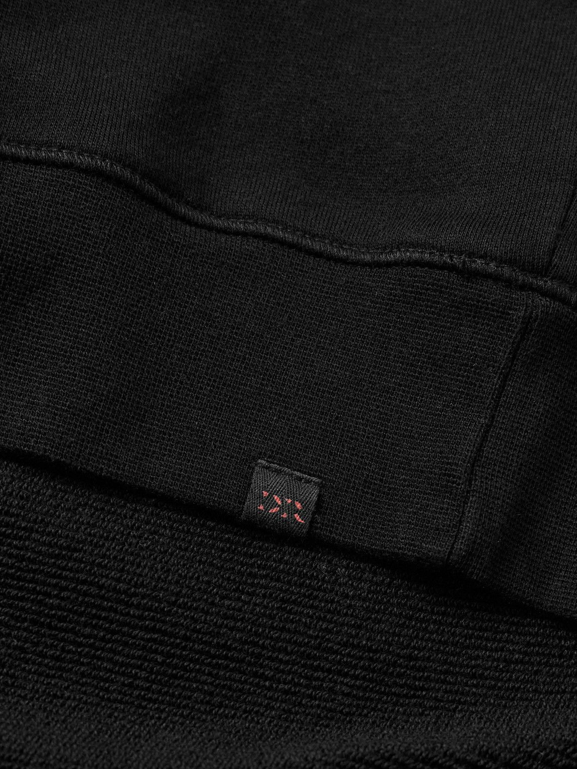 Derek Rose - Quinn Cotton and Modal-Blend Jersey Sweatshirt - Black