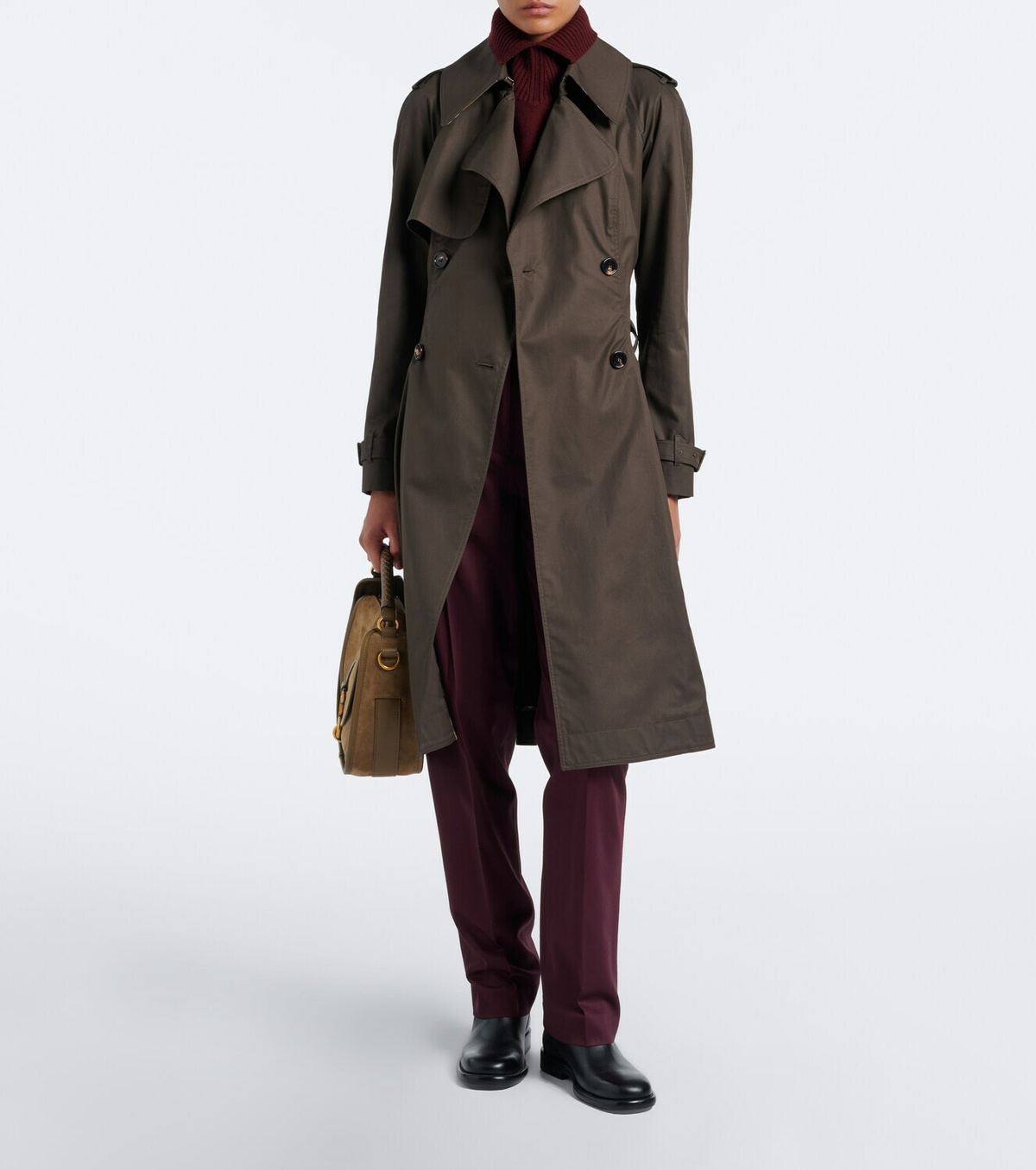 Burberry Pembury cotton gabardine trench coat