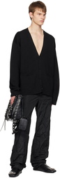 Balenciaga Black All-Over Cardigan