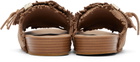 visvim Beige Christo Shaman-Folk Sandals