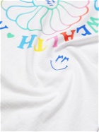 Sorry In Advance - Printed Cotton-Jersey T-Shirt - White