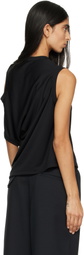 Comme des Garçons Comme des Garçons Black Asymmetrical Top