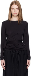 Y-3 Black Long Sleeve T-shirt
