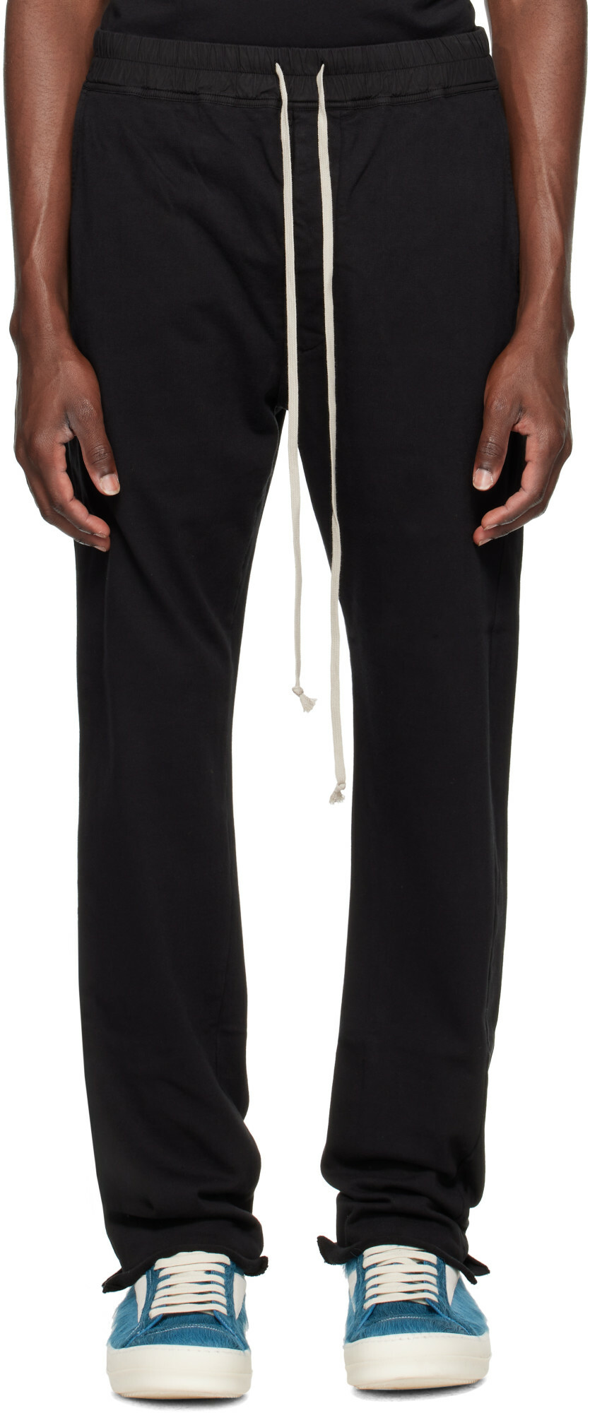 Rick Owens DRKSHDW Black Tower Berlin Drawstring Sweatpants
