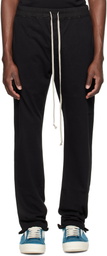 Rick Owens DRKSHDW Black Tower Berlin Drawstring Sweatpants