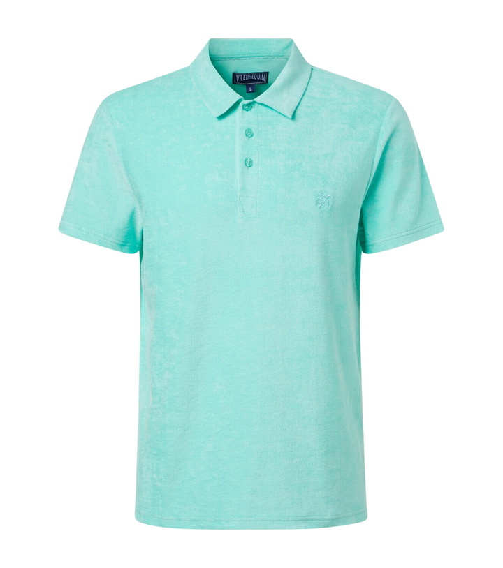 Photo: Vilebrequin Phoenix cotton-blend terry polo shirt