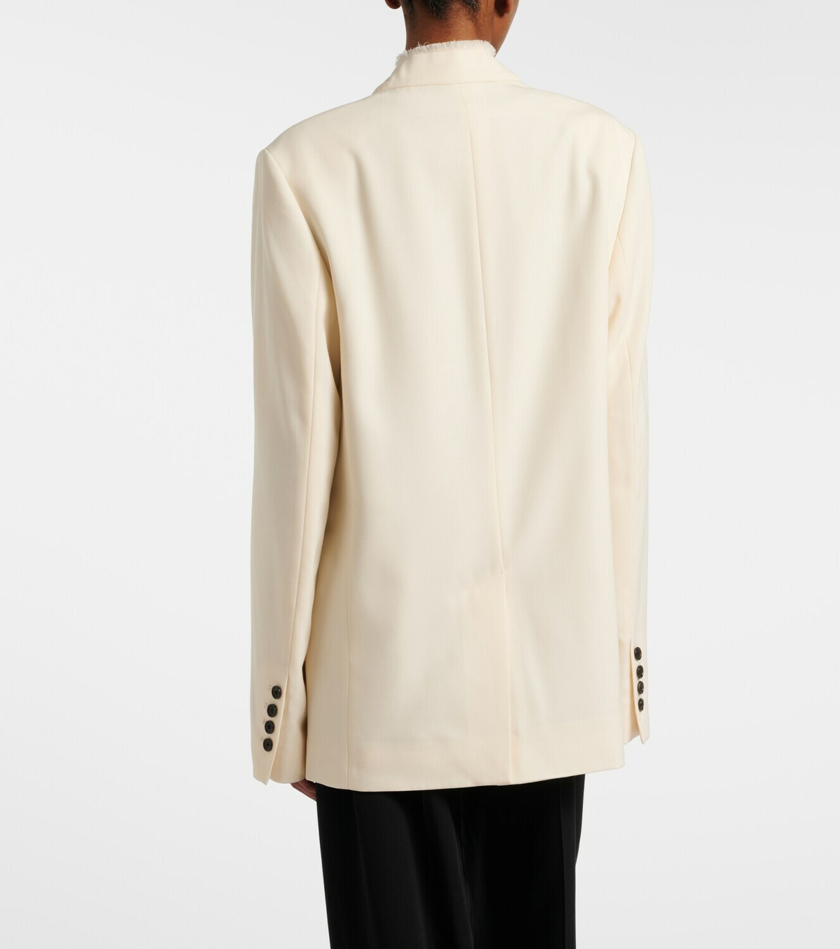 Toteme Distressed wool blazer