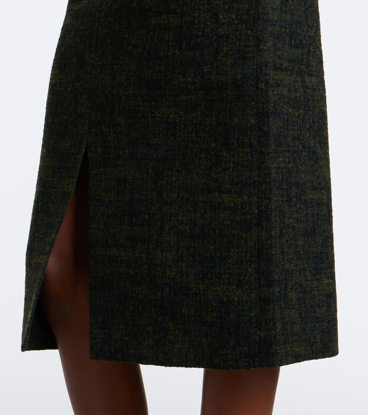 Shushu/Tong Tweed midi skirt