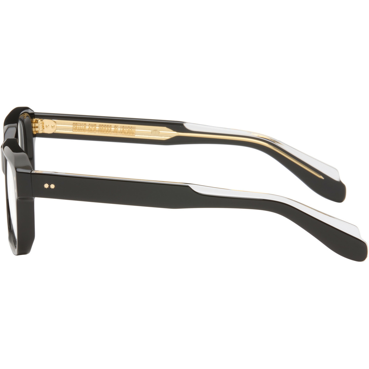 Cutler and Gross Black 1433 Square Optical Glasses