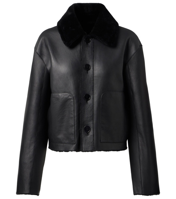 Photo: Joseph Reversible shearling and leather jacket