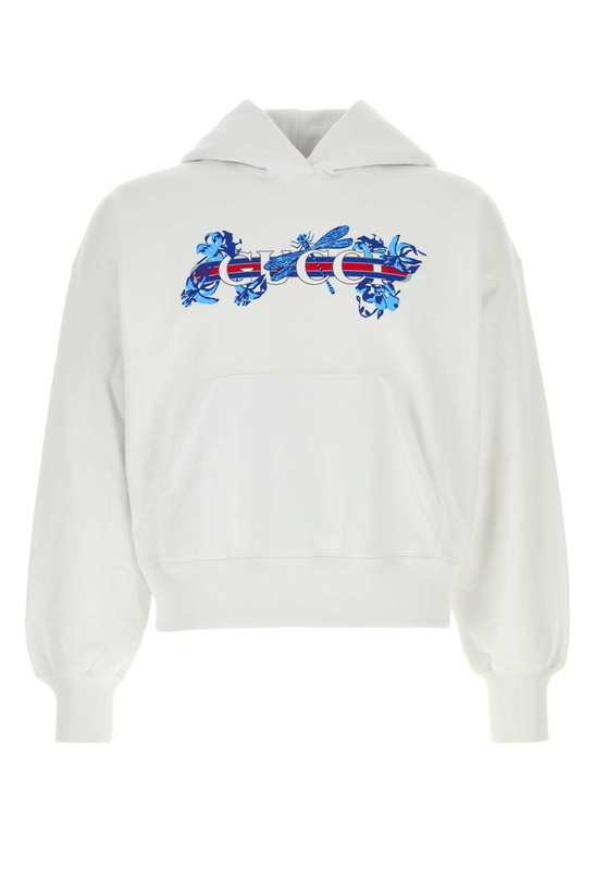 Photo: Gucci White Cottons Sweatshirt