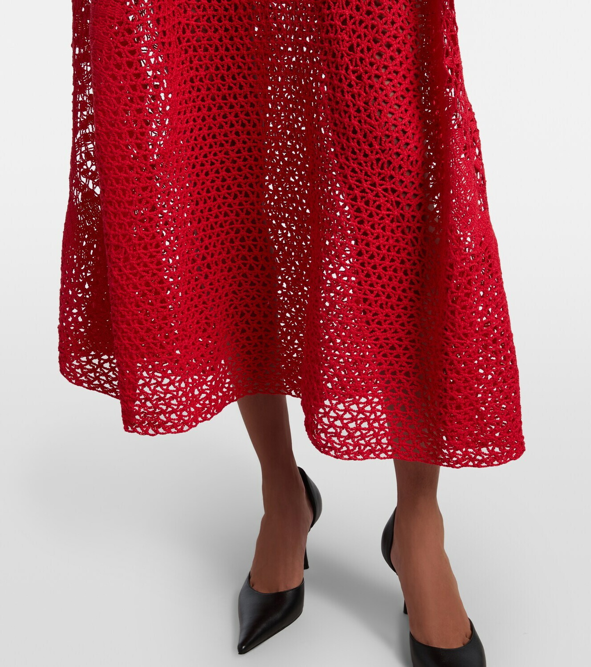 Magda Butrym Crochet cotton corset dress