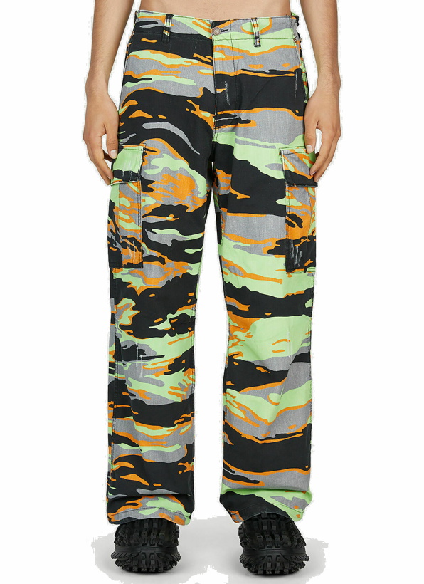 Photo: ERL - Camouflage Pants in Green