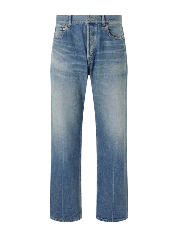 Photo: SAINT LAURENT - Straight-Leg Jeans - Blue