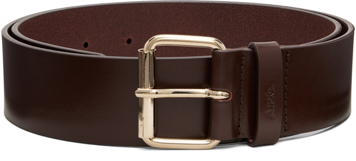 Photo: A.P.C. Brown 'La Ceinture' Large Belt