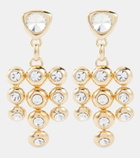 Area Crystal-embellished drop earrings