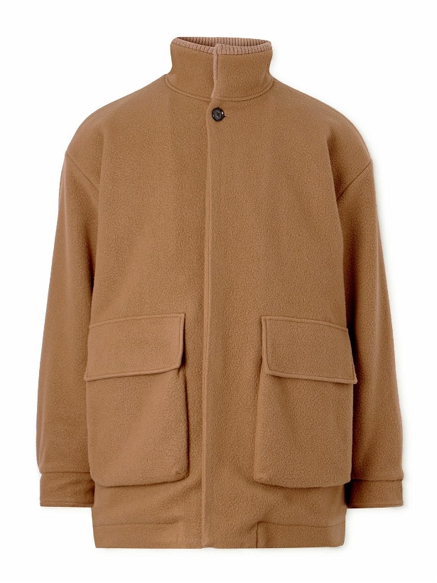 Photo: A Kind Of Guise - Jona Fleece-Lined Wool and Cashmere-Blend Coat - Brown