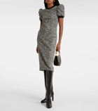 Max Mara Ieti cotton-blend midi dress