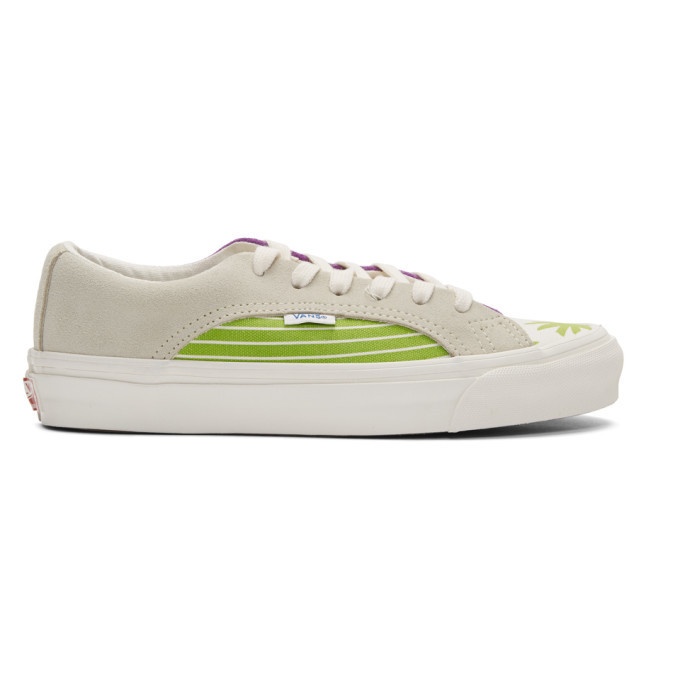 Photo: Vans White and Green OG Lampin LX Sneakers