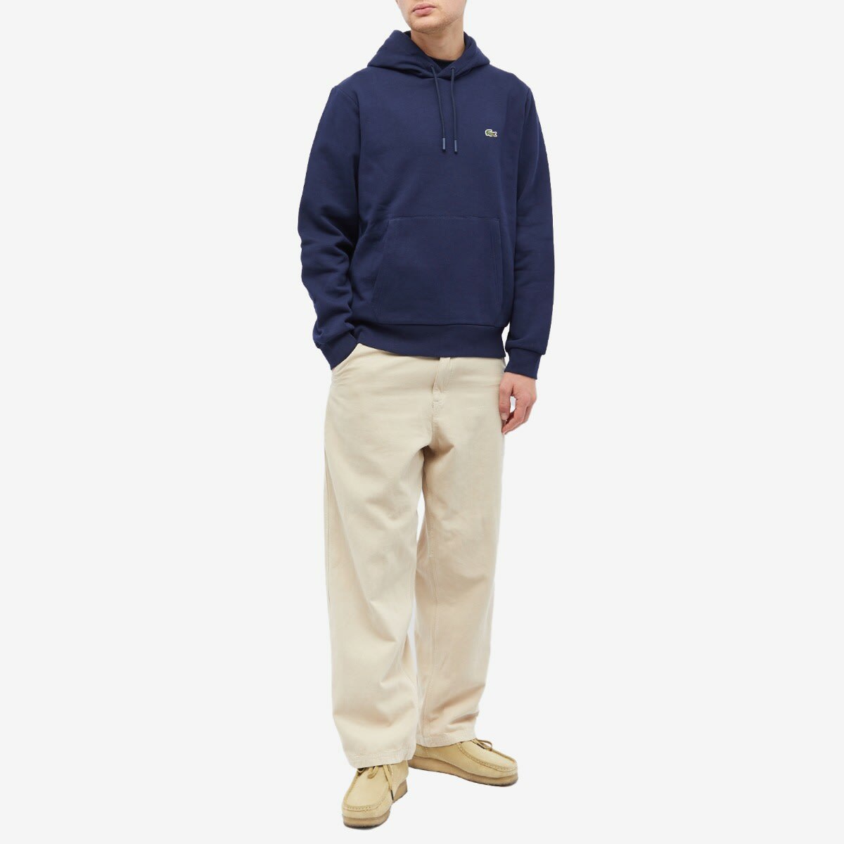 Lacoste Men's Classic Hoodie in Navy