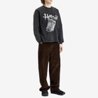 Heresy Men's Tome Longsleeve T-Shirt in Ash