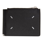 Maison Margiela Black Leather Bifold Money Clip